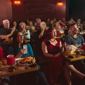 Crazy Burgers Meet Classic Movies at Gigglewaters